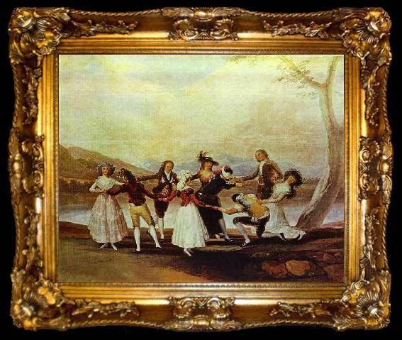 framed  Francisco Jose de Goya Blind